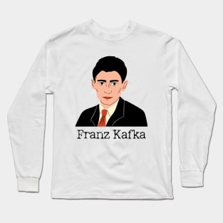 Franz Kafka Design Long Sleeve T-Shirt